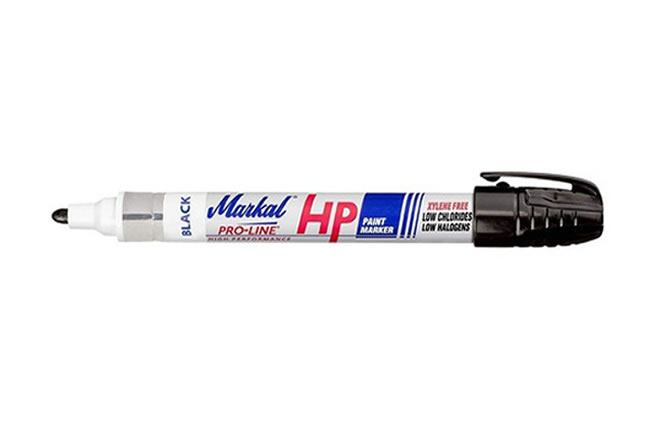 MARCADOR P/METAL MARKAL NEGRO