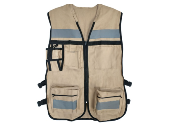 CHALECO GABARDINA KAKI