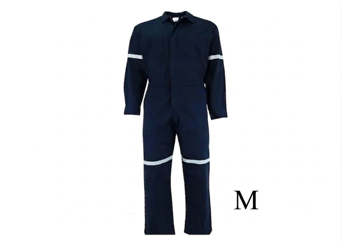 OVEROL GABARDINA AZUL T-M ( 32-34 )