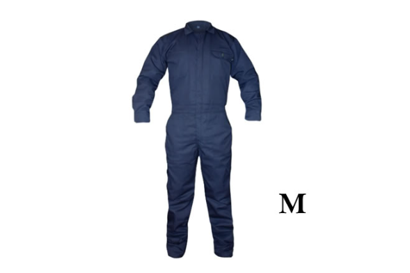 OVEROL GABARDINA AZUL T-M ( 32-34 )