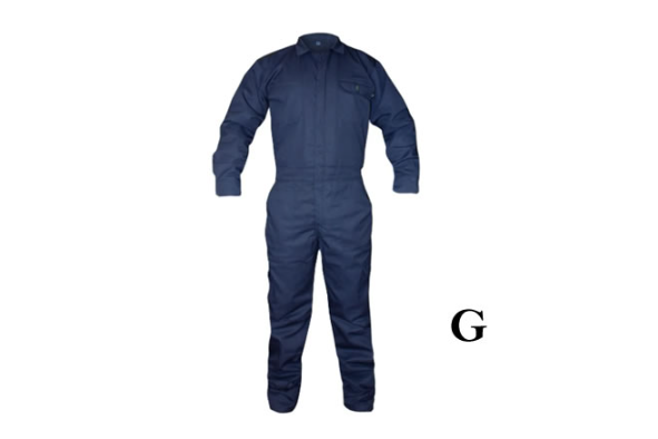 OVEROL GABARDINA AZUL T-G (36-38 )