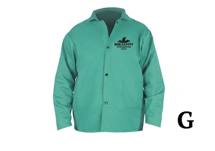 CAMISOLA VERDE IGNIFUGA TALLA GRANDE