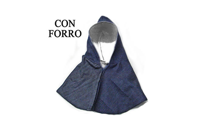 CAPUCHA MEZCLILLA CON CON FORRO