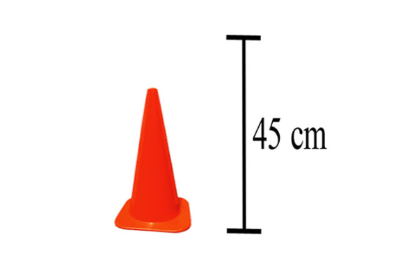 CONO NARANJA 45 CM 