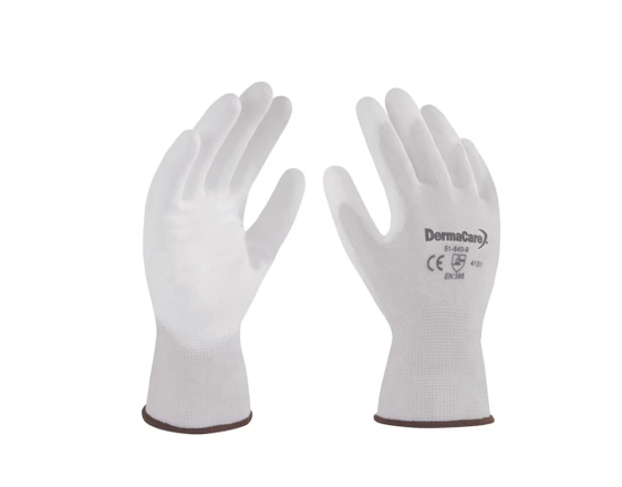 GUANTE NYLON BLANCO 
