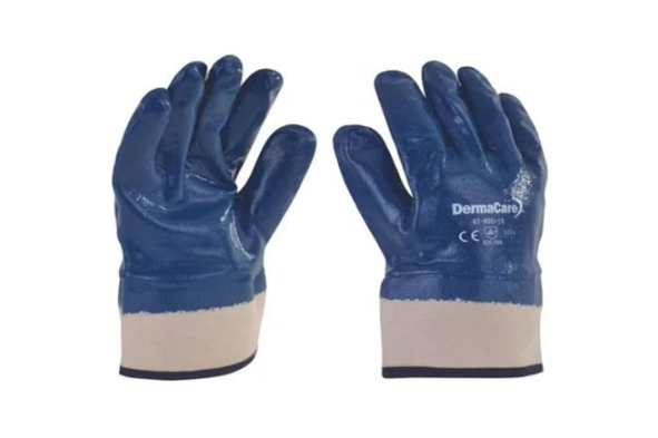 GUANTE PREDATOR NITRILO PUÑO DE LONA TALLA 10