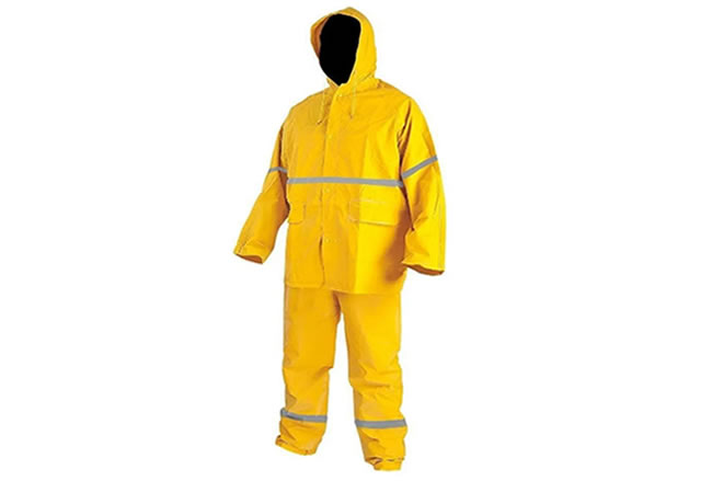 IMPERMEABLE SACO Y PANTALON CON REFLEJANTE