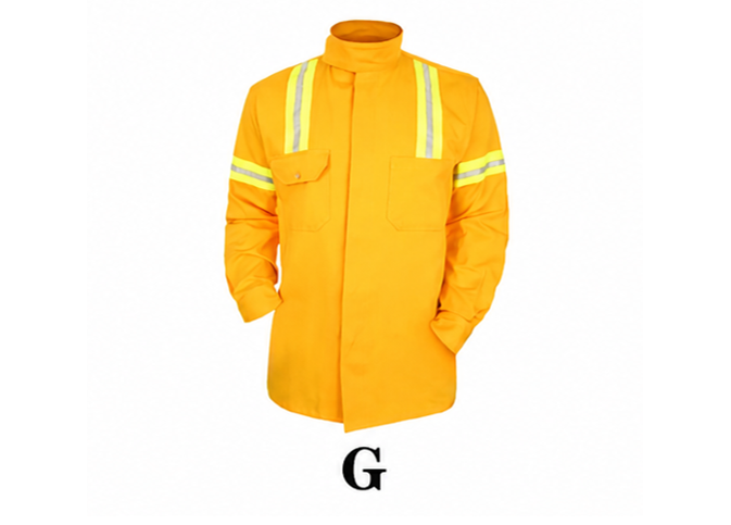 CAMISOLA AMARILLA DE GABARDINA TALLA G