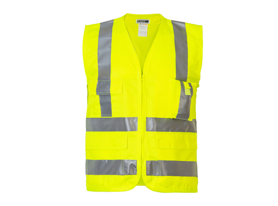 CHALECO GABARDINA GEOLOGO AMARILLO