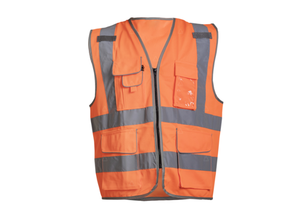 CHALECO BRIGADISTA SC1012 NARANJA