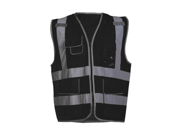 CHALECO BRIGADISTA SC1012 NEGRO