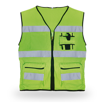 CHALECO GABARDINA-MALLA MR-SR1062VD VERDE