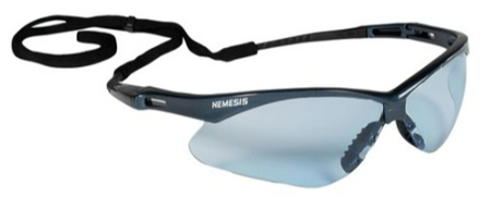 ANTEOJO NEMESIS AZUL CLARO ARMAZON NEGRA