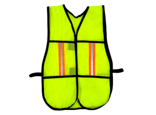 CHALECO MALLA AMARILLA NEON