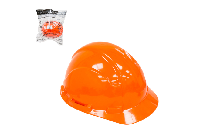 CASCO WESTON NARANJA TIPO CACHUCHA