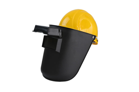 CARETA PLASTICA PARA CASCO CON VENTANA MOVIL