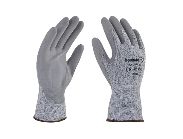 GUANTE NYLON NITRILO GRIS TALLA 8