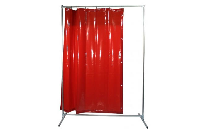 CORTINA DE VINIL P/DELIMITAR AREA DE SOLD 6X6 (1.83 X 1.83 MTS)