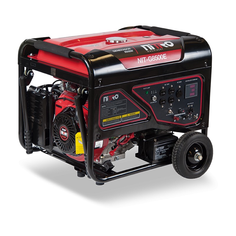 GENERADOR NITRO 7,500Wtts, 16HP, 110-220V/60Hz, 
