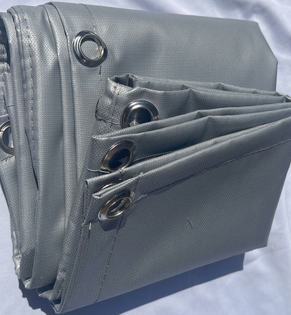 LONA IGNÍFUGA CERTIFICADA DE FIBRA DE VIDRIO Y NEOPRENO